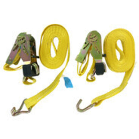 C SET 2/CINGHIE ANCORAGGIO CRICCHETTO 27MM 5MT J- 1,0 pz
