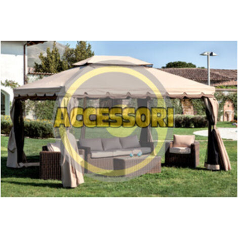 C SET 4 TELI LATERALI P/GAZEBO ADVENTURE 3X4MT- 1,0 confezione