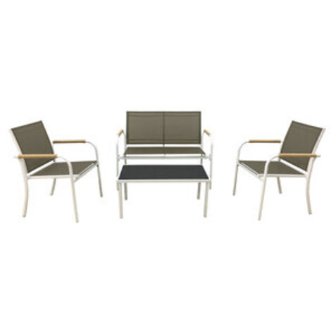 C SET SALOTTO MENTON 4 PEZZI BEIGE- 1,0 pz