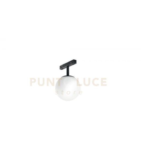 C/SFERA D.12CM A LED PER BINARIO MAGNETICO NERO 3000K 624LM 8W