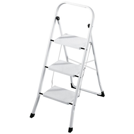 C SGABELLO SALVASPAZIO ACCIAO 3 GRADINI S/PED- 1,0 pz