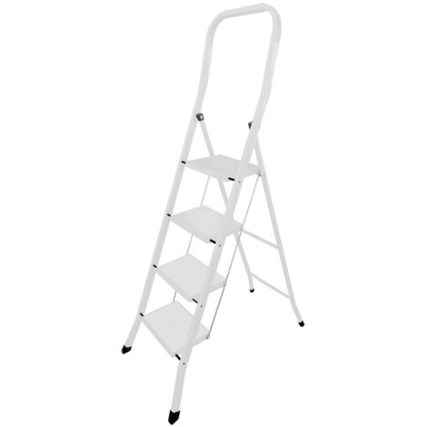 C SGABELLO SALVASPAZIO ACCIAO 4 GRADINI S/PED- 1,0 pz