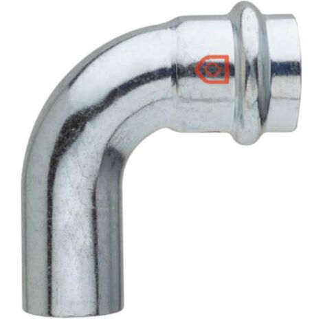 C-Stahl Pressfitting Bogen 90° I/A, 35mm, FRABOPRESS C-Steel, V-Kontur