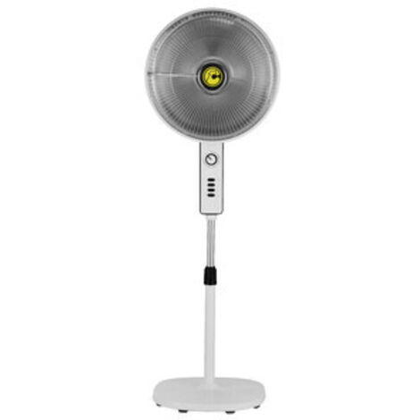 C STUFA A PARABOLA CARBON CRYSTAL C/PIANTANA 900W- 1,0 pz