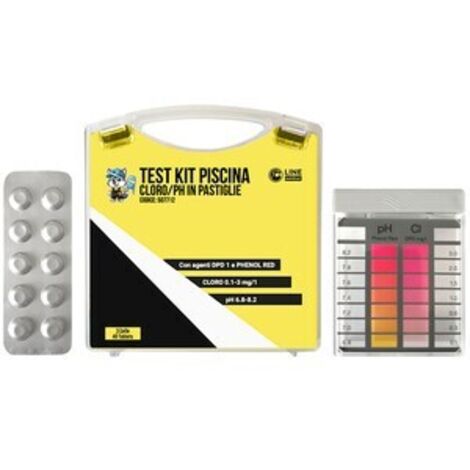 C TEST KIT PISCINA CLORO/PH IN PASTIGLIE