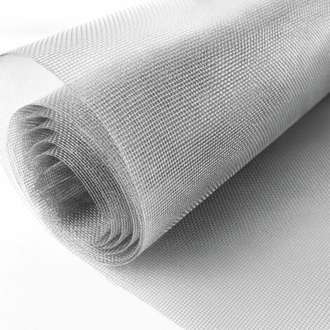 C ZANZARIERA ALLUMINIO 18X16 0,60X30MT ARGENTO