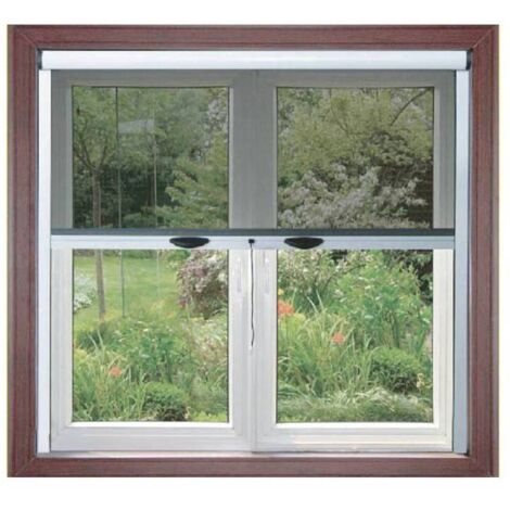 C ZANZARIERA IN KIT FINESTRA C/FRENO 100X160 BIANCO