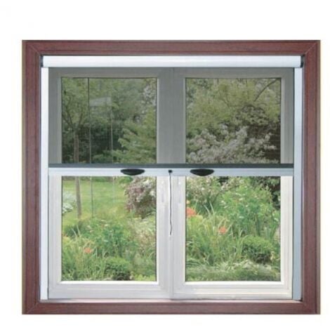 C ZANZARIERA IN KIT FINESTRA C/FRENO 80X160 BIANCO