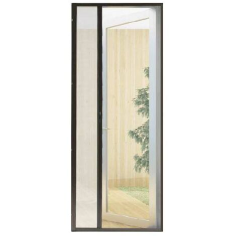 C ZANZARIERA IN KIT PORTA 140X240 MARRONE 8017