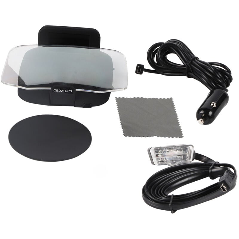 Image of C1 OBD2+GPS led obd car hud Head Up Display Tachometer Projector System Diagnose Tool