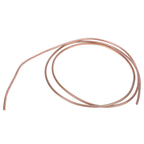 C1100 T2 Kupferrohr – 2 m flexible Spirale für Kälteanlagen, Außendurchmesser 5 mm / Innendurchmesser 3 mm