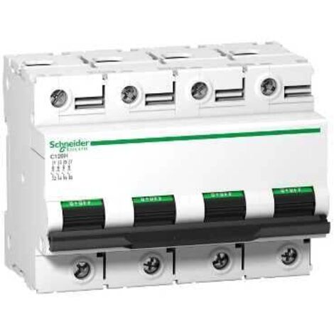 C120H - disjoncteur - 4P - 125 A - courbe D - A9N18525