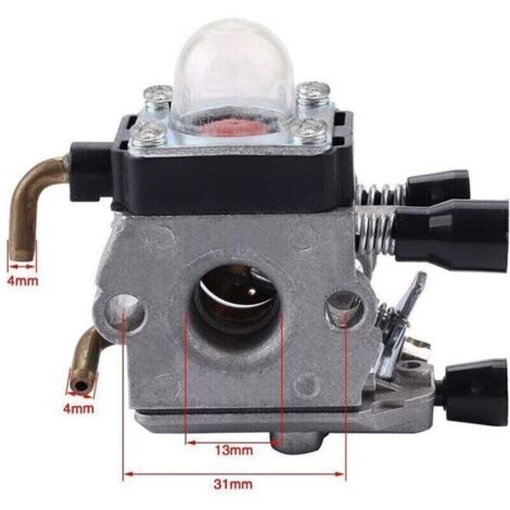 C1Q-S97 Vergaser mit Kraftstoffleitungssatz und Luftfilter für SSTIHL FS38 FS45 FS55 KM55 FS75 Rasentrimmer/Freischneider