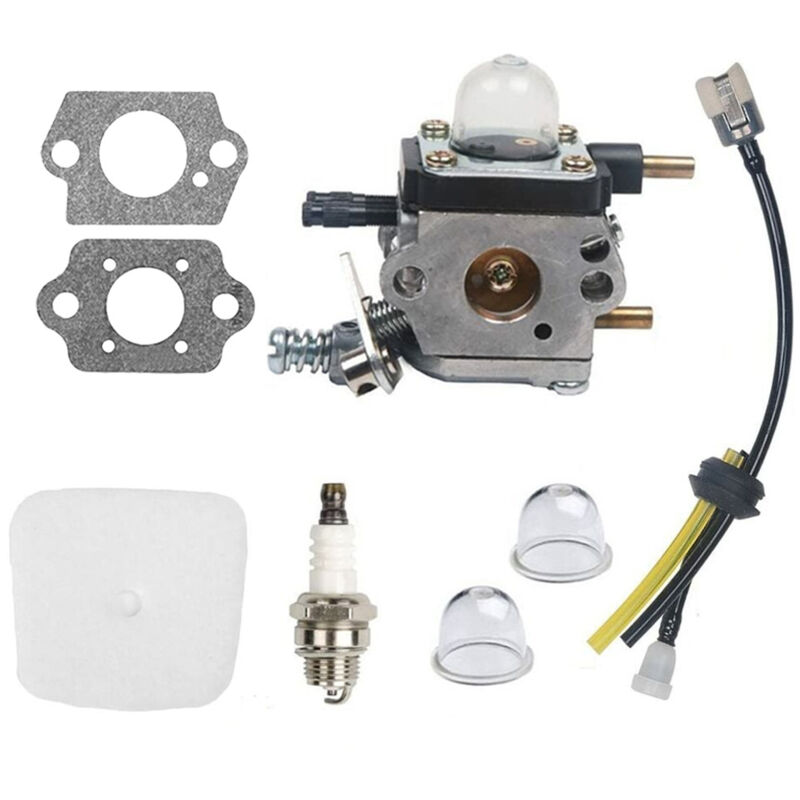 Lifcausal - C1U-K54A Carburateur pour Mantis 2 Cycles 7222 7222E 7222M 7225 7230 7234 7240 7920 7924 Motoculteur, pour Echo TC-210 HC-1500, avec