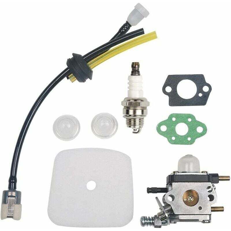 Soleil - C1U-K54A Kit de carburateur avec filtre à air et bougie d'allumage - Pour Mantis 7222 7222E 7222M 7225 7230 7234 7240 7920 7924