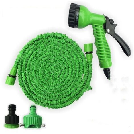 C2615A Hose Basic - Tuyau Extensible à Pression d'Eau, Vert, 15 Mètres