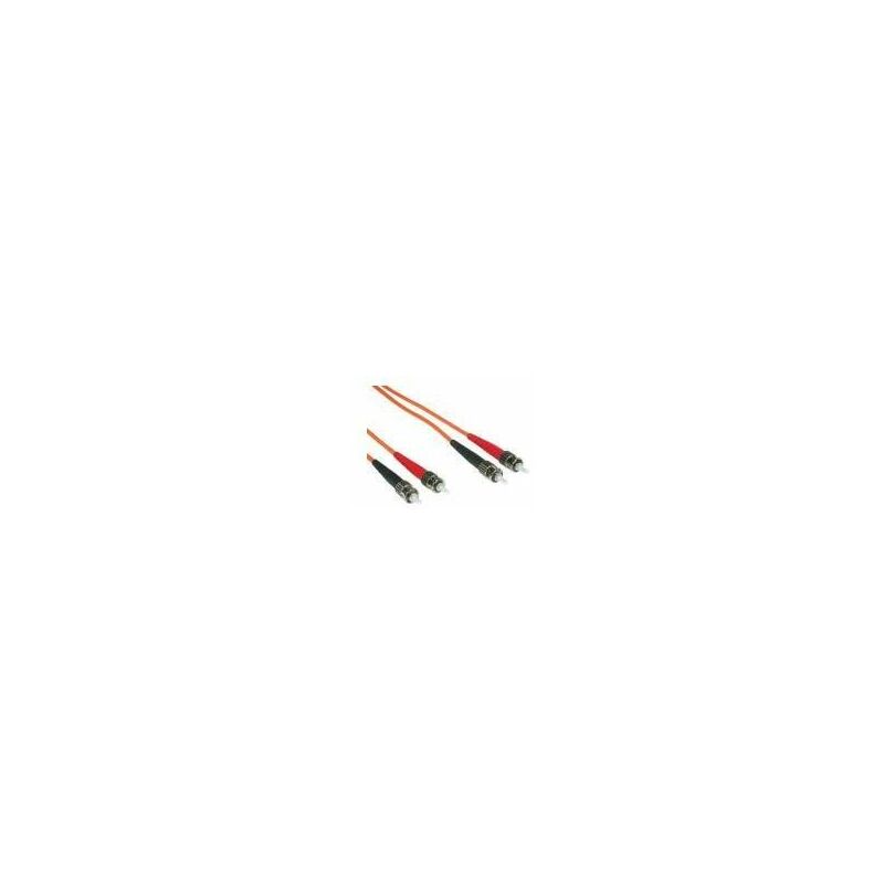 

C2G 7m ST/ST LSZH Duplex 62.5/125 Multimode Fibre Patch Cable cable de fibra optica Naranja