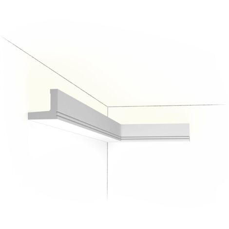 C361 Corniche indirekte Beleuchtung aus Polyurethan Orac Decor Luxxus - 5x5cm (h x p) pro Stück