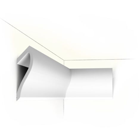 C371 Corniche Eclairage Indirect Polyuréthane Orac Decor Luxxus Shade Ulf Moritz - 18,5x6cm (h x p) Pack 2 pièces