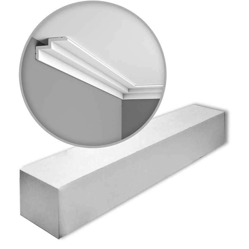 Orac Decor C390 MODERN STEPS 1 Box 10 pieces Cornice moulding 20 m