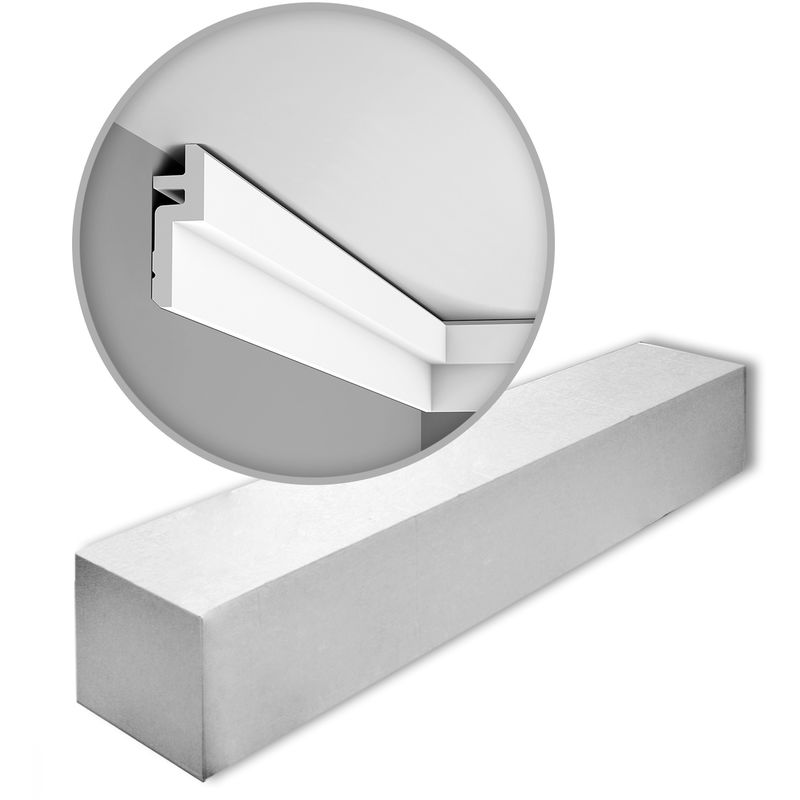 Orac Decor C394-box MODERN STEPS 1 Box 16 pieces Cornice mouldings 32 m