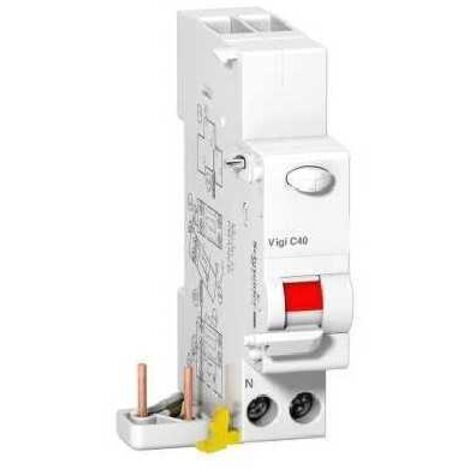 C40 Bloque Diferencial Vigi 1P+N 25A 30Ma Tipo A