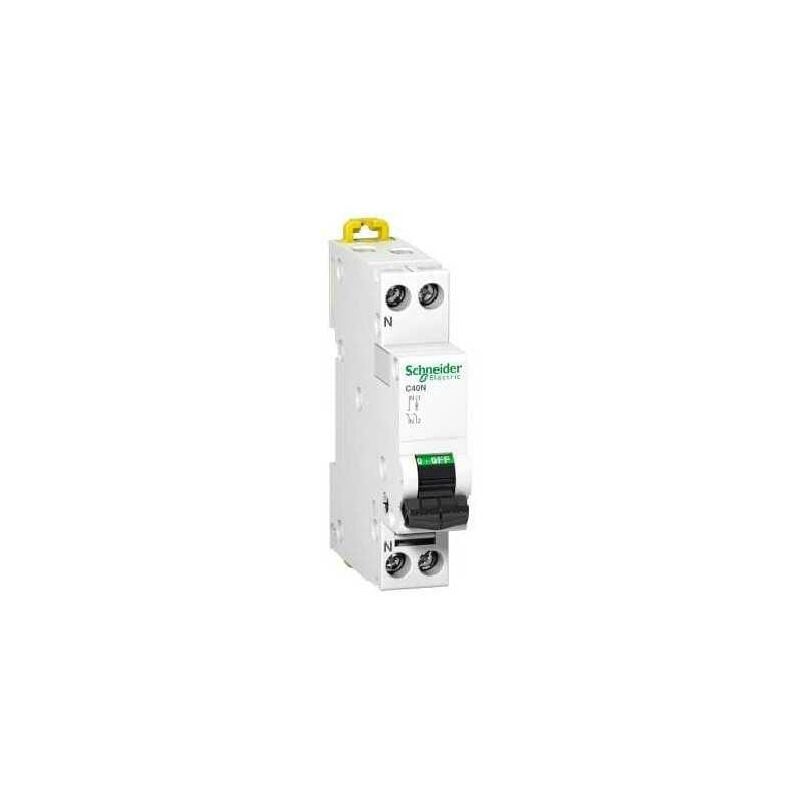 Schneider Electric - C40A Disjoncteur 1P+N c 50Hz 16A 6000A