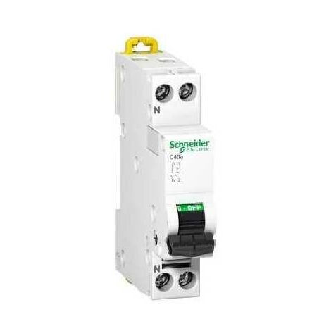 C40A Interruttore Magnetotermico 1P+N C 50Hz 6A 4500A