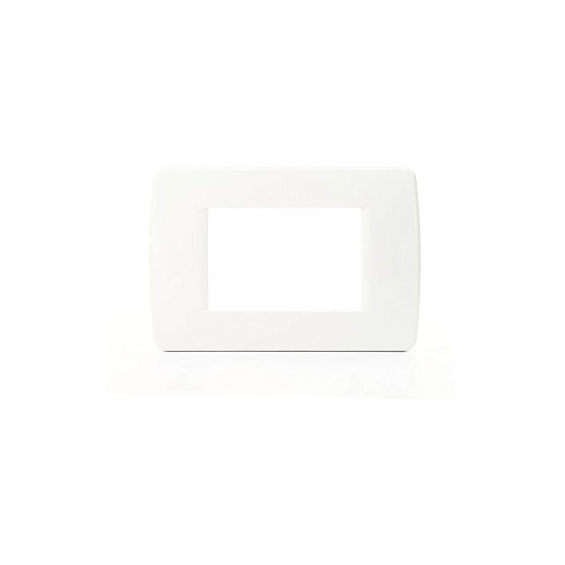 

Placa para caja rectangular 3 módulos blanca ( Luna C4803BN) - Bticino