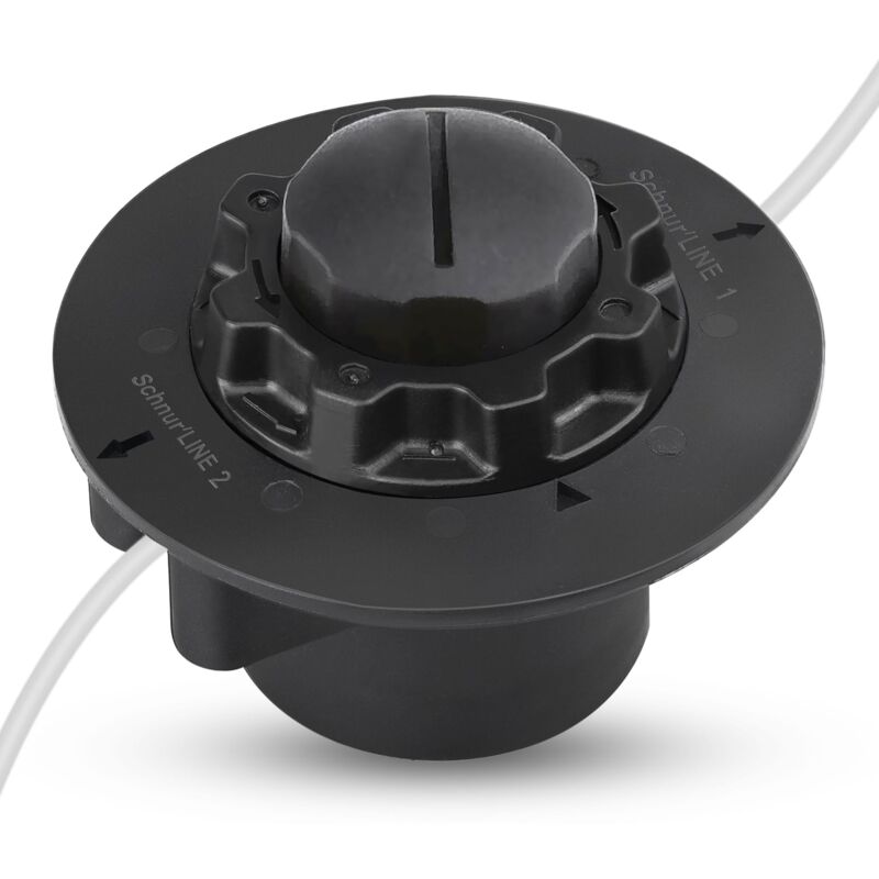 C5-2 Tête pour STIHL Débroussailleuse FS40 FS45 FS46 FS50 FSE60, JRISBO Tête à Fil Autocut C 5-2 Bobine Pièces de Rechange Coupe Bordure C5.2 Tête