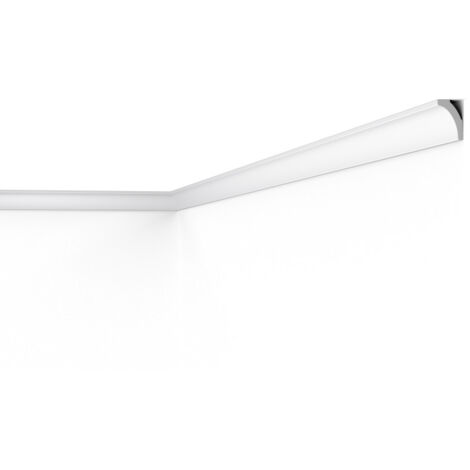 C6 DECOFLAIR Moulure de plafond Polystyrène HD 30 x 20 x 2000 - 1 pièce