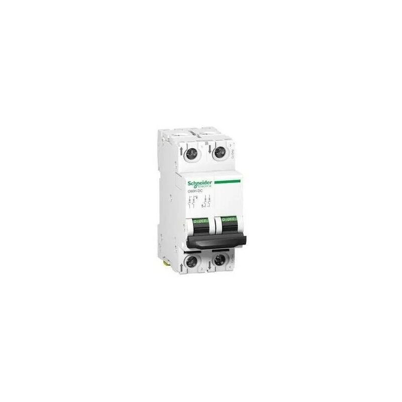 

disyuntor de Schneider A9N61525 2P 16A C60 C60H-DC curva C