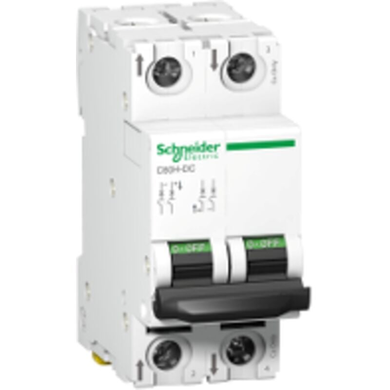 

C60H-DC 2P 6A C 500Vdc SCHNEIDER ELECTRIC A9N61526