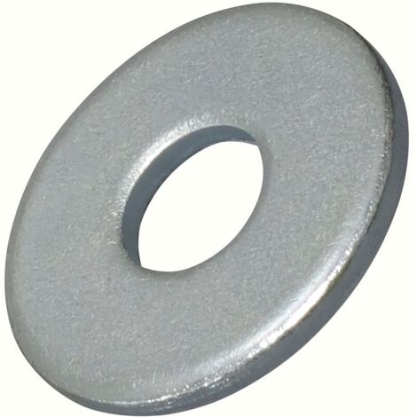 C62085 - Lot de 20 Rondelles plates larges - M8x24mm H 2mm - en Acier Zingué DIN9021