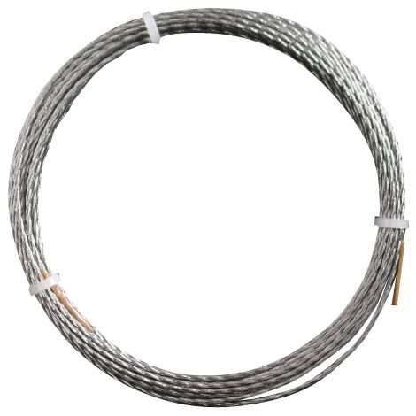 CA ble en acier galvanisA  de 10 m avec 18 fils CA ble mA tallique de 2 mm