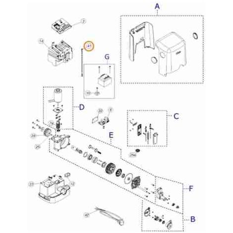 CA0302A00 Transformateur-Câble d'alimentation 220V Diy Remplacement d'origine NICE CA0302A00