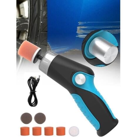 CA12471-Mini voiture Polisseuse Scratch Remover vitesse variable farter électrique Detailing tampon Outils électriques