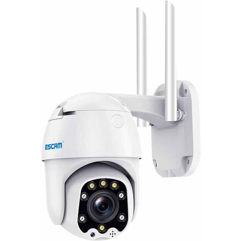 

Cámara inteligente ESCAM 1080P Pan / Tilt / Zoom 8X AI Detección humanoide Almacenamiento de audio bidireccional Nube Impermeable WiFi Cámara IP