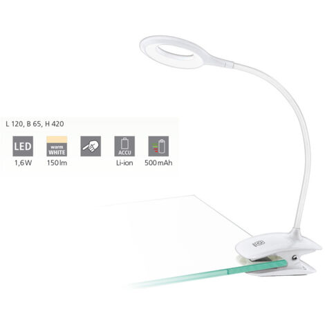 CABADO Lampada a pinza LED 3W 