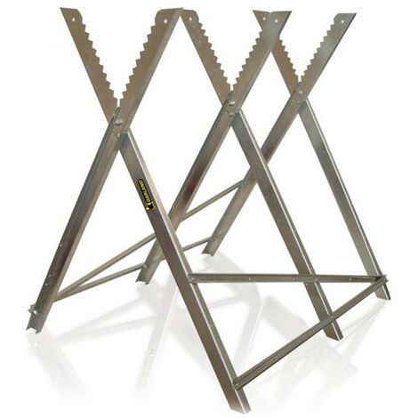 Caballete de aluminio para troncos Garland - talla