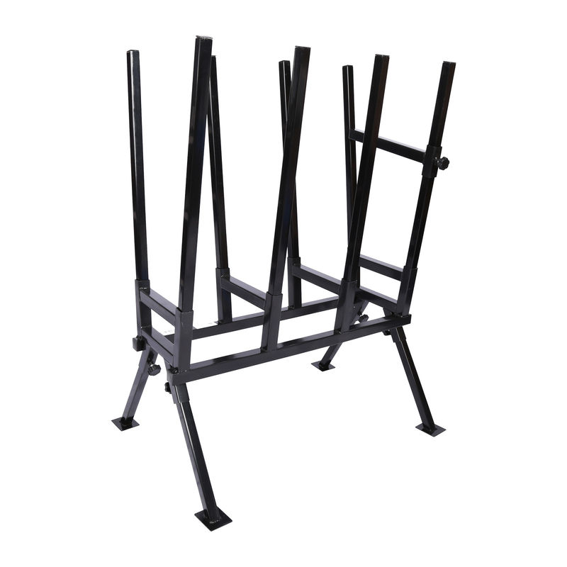 

Caballete de aserrado profesional 760x500x1030mm Abrazaderas para diferentes grosores de tronco