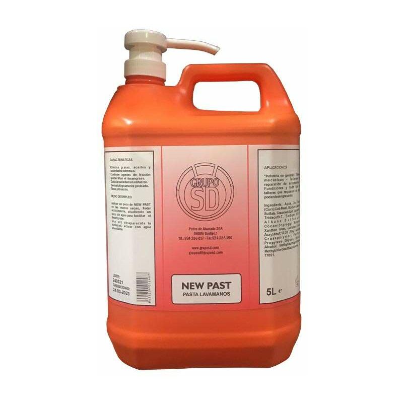 

New Past Pasta Lavamanos C/Aplicador (Tarro 5L. - Gruposd