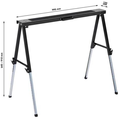 Caballete de obra Kreator krt671002 plegable 150 kg