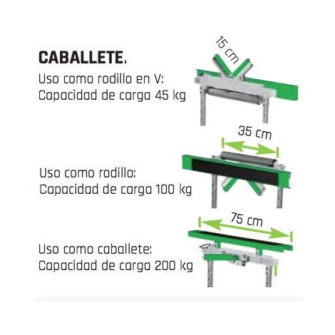 Caballete de Trabajo Extensible  UMS 1