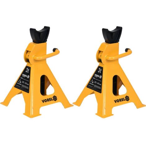 CABALLETES DE COCHE VOREL 2 PIEZAS 3T 280 - 420mm 80308