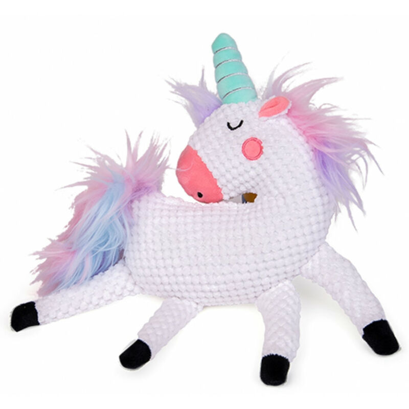 

Caballo de peluche Unicornio 32 cm, juguete para perros.