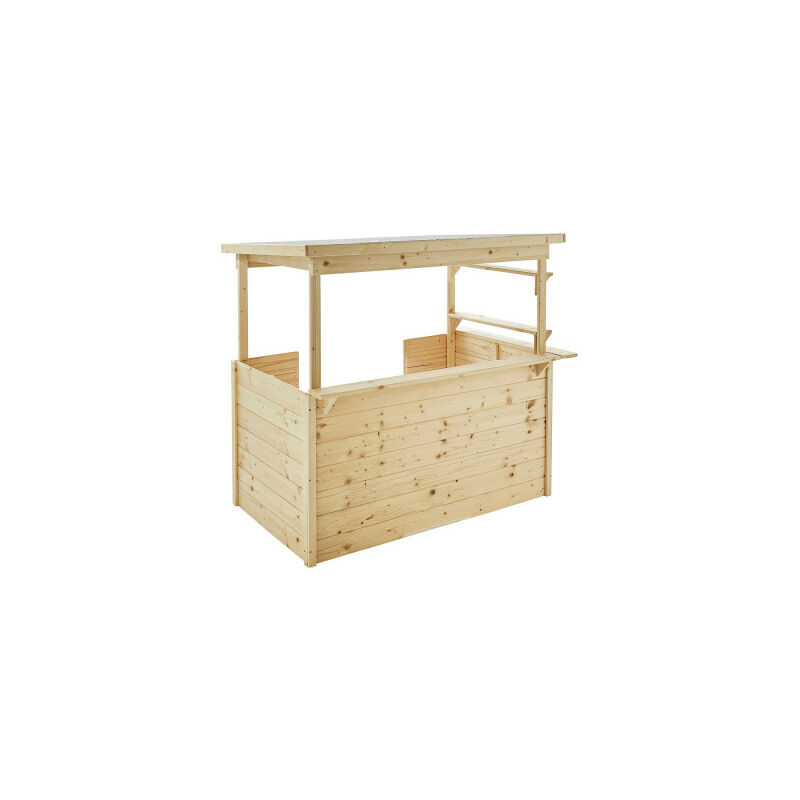 Soulet - Maisonnette en bois pour enfants – Playa - Marron