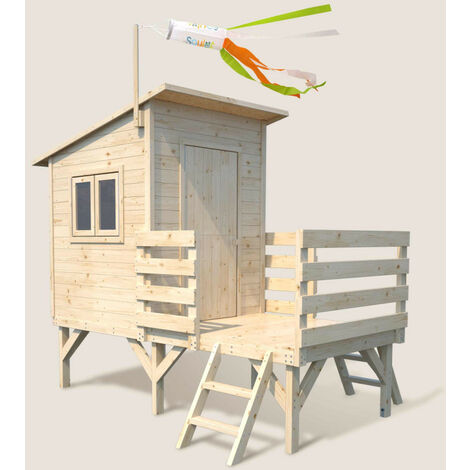 Cabane en bois sur pilotis pour enfants - Oakland