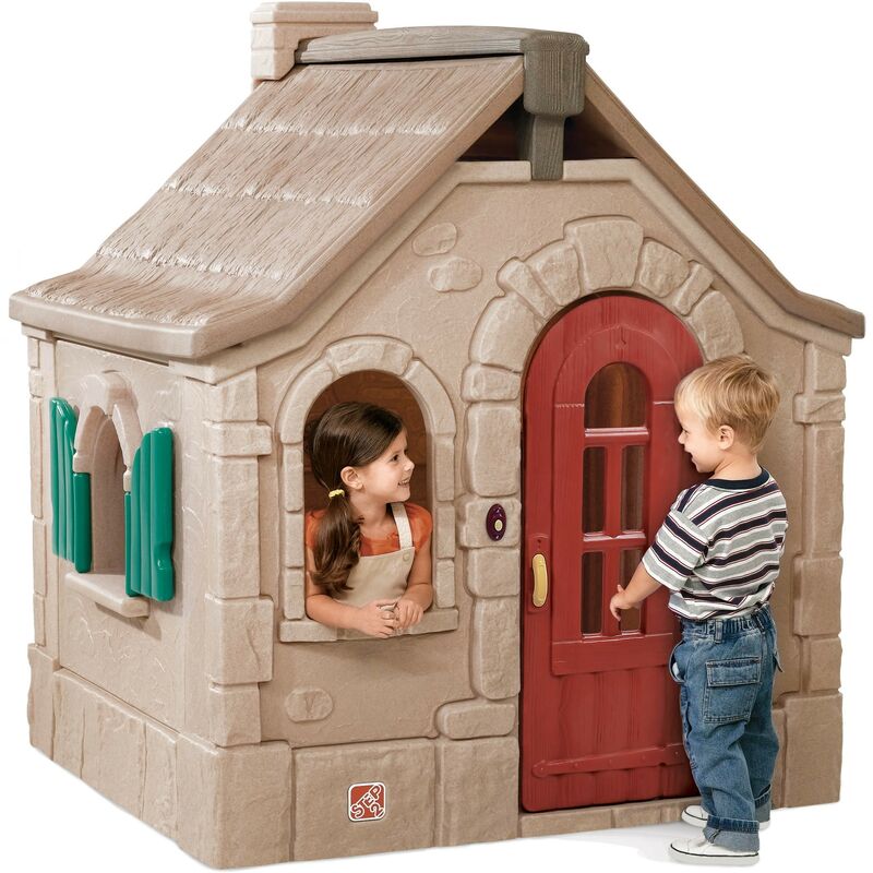 Step2 - Storybook Cottage Maison Enfant en Plastique Maison de Jeux pour l'extérieur ou l'intérieur Maisonnette / Cabane de Jeu