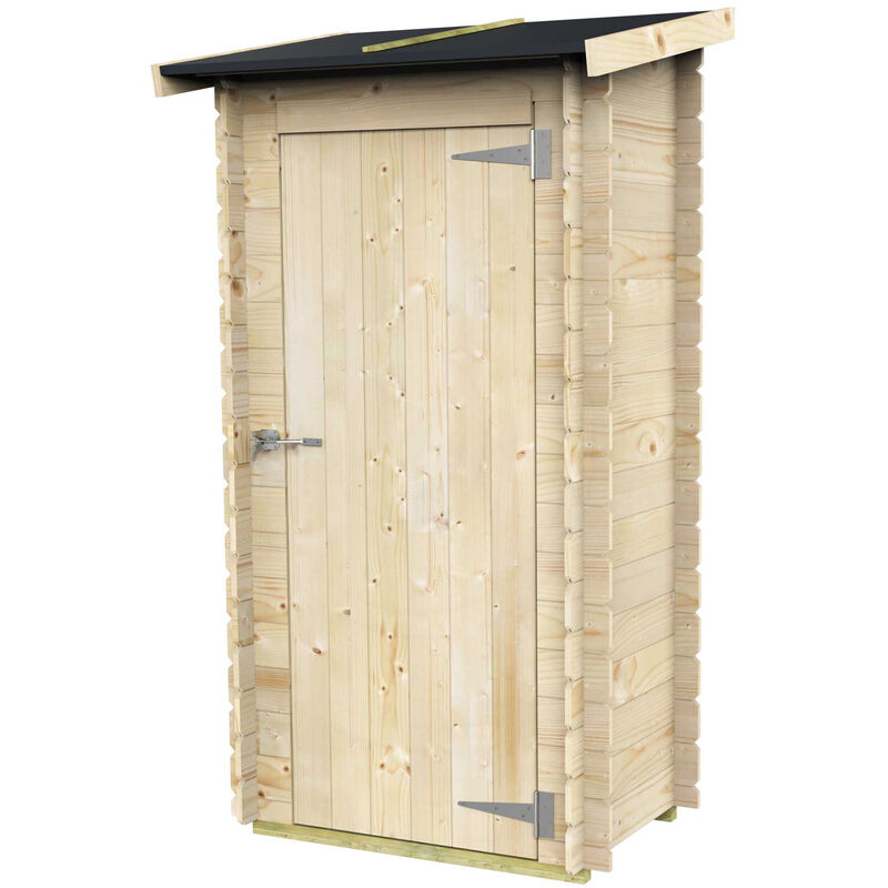 Alce - casetta di legno arturo BH16 dim. 94x64 cm porta singola cieca